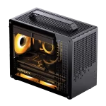 Jonsbo Z20 Black Mini Case - Micro-ATX, Detachable Carrying handle, support 240 AIO