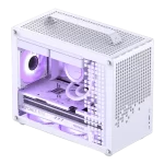 Jonsbo Z20 White Mini Case - Micro-ATX, Detachable Carrying handle, support 240 AIO
