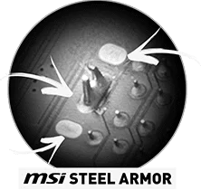 b650m gaming wifi ddr4 lightning steel armor