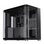 Jonsbo TK-2 Black Mid Tower Case - Hyperboloid Glass Design, Mid-Tower, Support BTF MB + 360 AIO