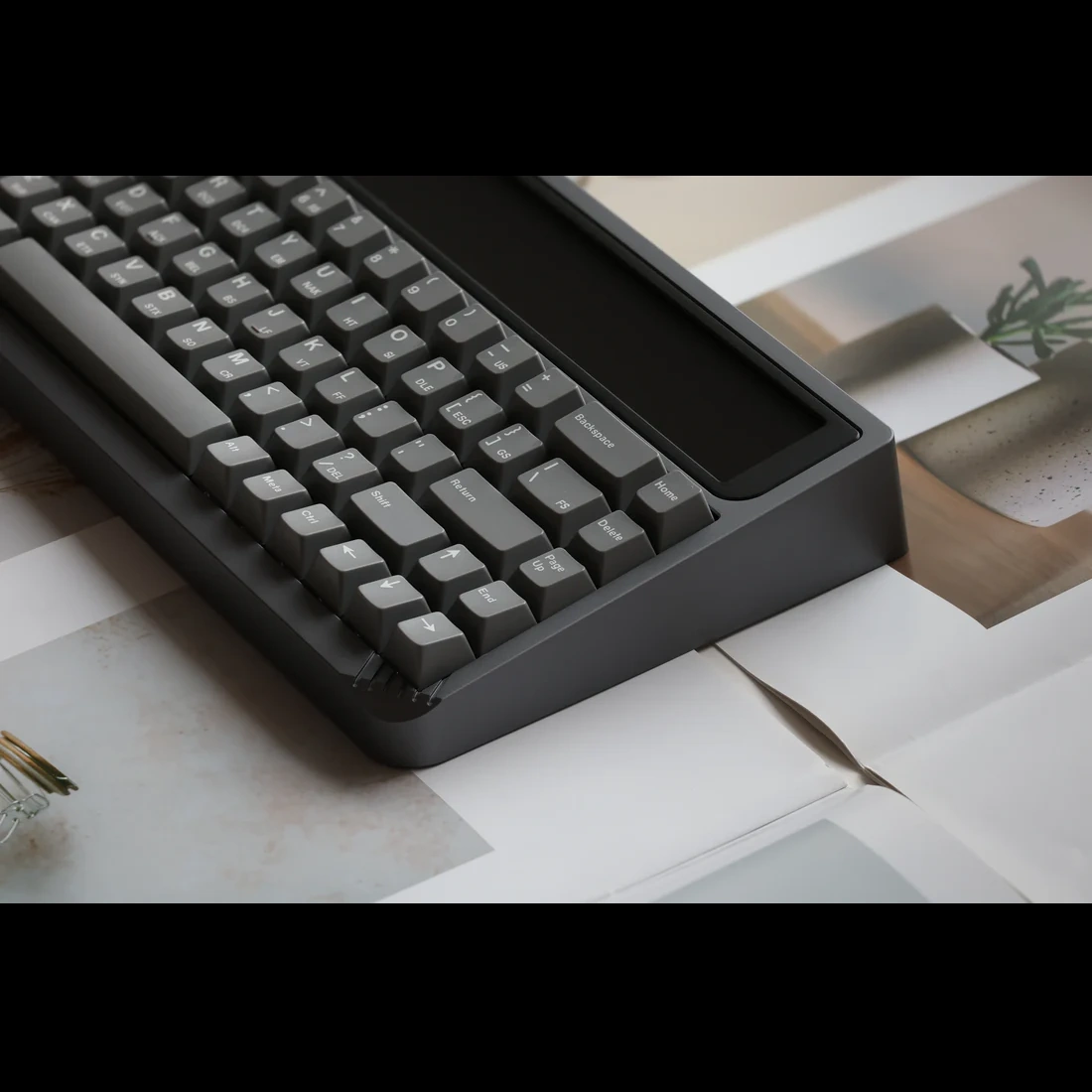 ANGRY MIAO AM 65 RGB Keyboard - Base Kit - Cloud White - 65%, Leaf Spring Mounting, 3 modes, 10000mAh battery, DIY LED Screen 10 ANGRY MIAO AM 65 RGB Keyboard - Base Kit - Cloud White - 65%, Leaf Spring Mounting, 3 modes, 10000mAh battery, DIY LED Screen - Ảnh 10