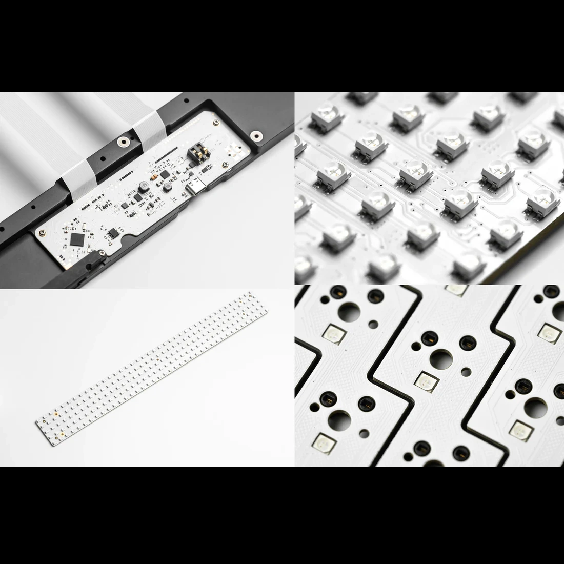 ANGRY MIAO AM 65 RGB Keyboard - Base Kit - Cloud White - 65%, Leaf Spring Mounting, 3 modes, 10000mAh battery, DIY LED Screen 12 ANGRY MIAO AM 65 RGB Keyboard - Base Kit - Cloud White - 65%, Leaf Spring Mounting, 3 modes, 10000mAh battery, DIY LED Screen - Ảnh 12