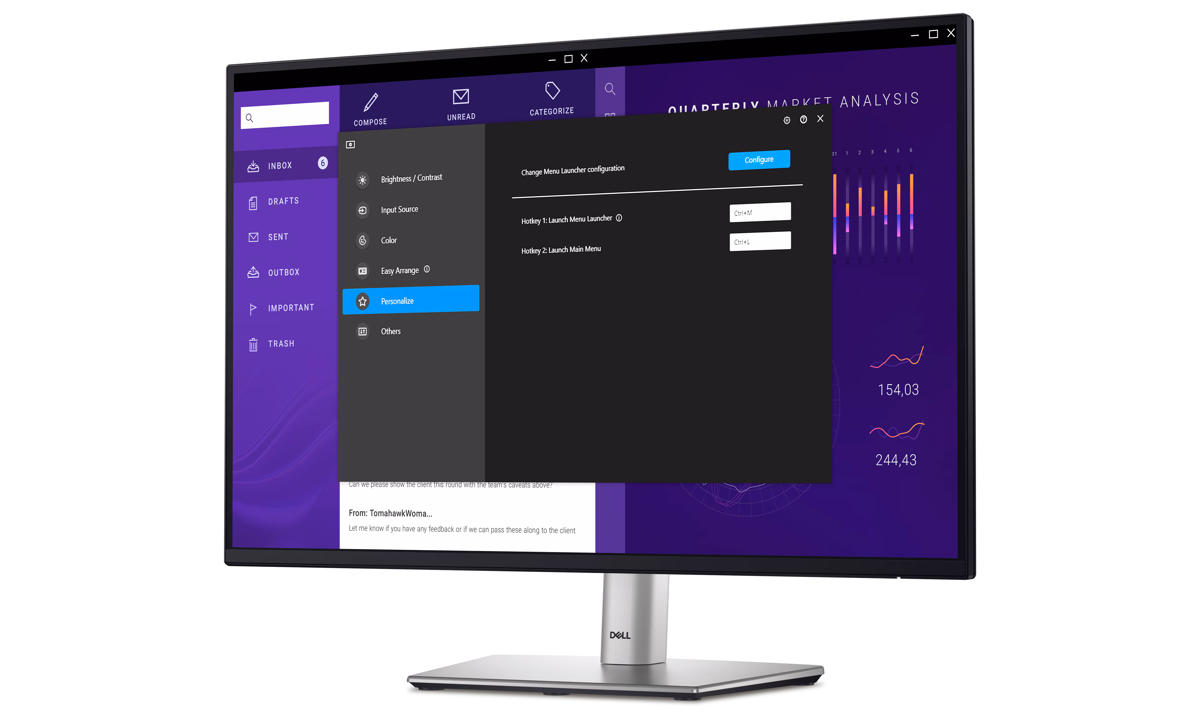 monitor p2425 pdp mod ddm