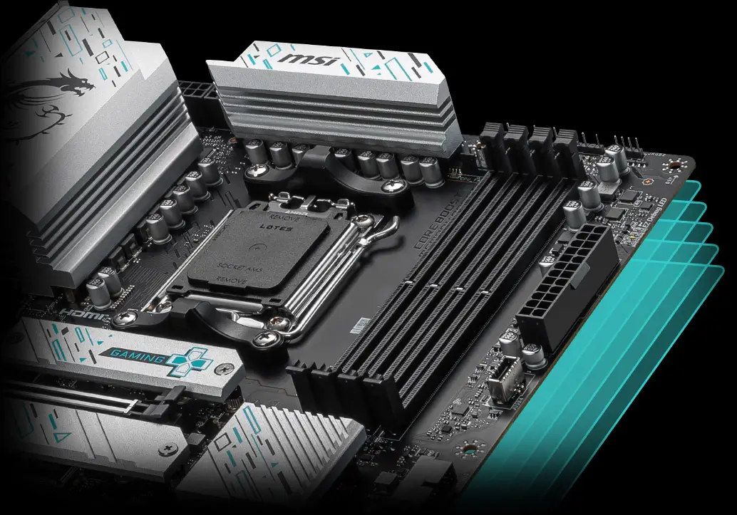 msi b650m gaming plus wifi pcb design
