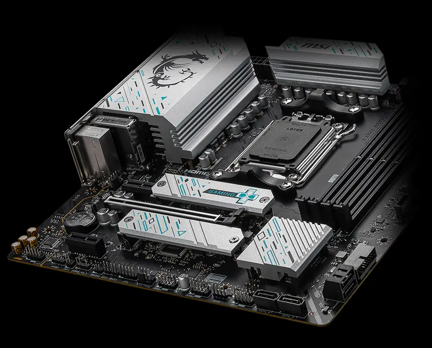 msi b650m gaming plus wifi storage