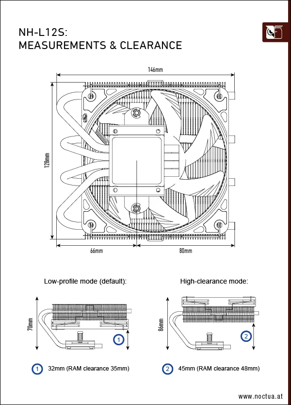 noctua nh l12s clearance updated