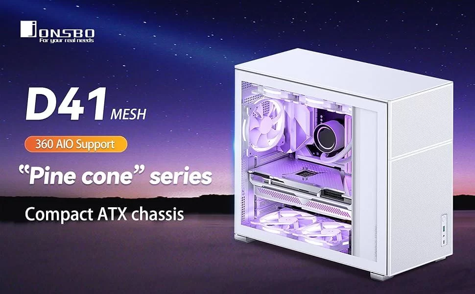 1 D41 Mesh White feature