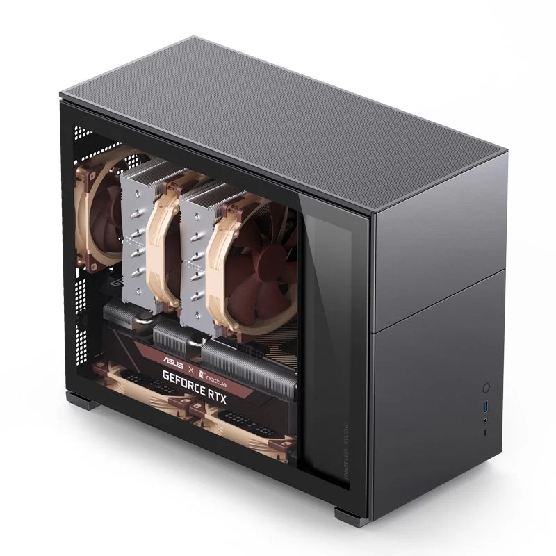 Jonsbo D31 STD Black M-ATX Case 3 Jonsbo D31 STD Black M-ATX Case - Ảnh 3