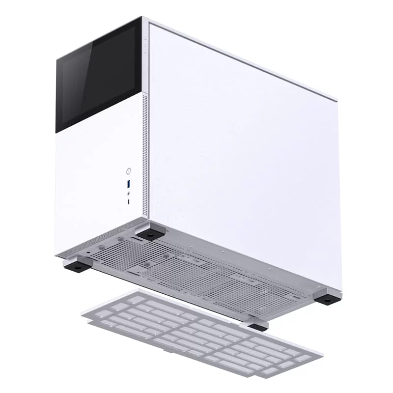 Jonsbo D31 STD SCREEN White M-ATX Case - Sub HD-LCD Display 6 Jonsbo D31 STD SCREEN White M-ATX Case - Sub HD-LCD Display - Ảnh 6