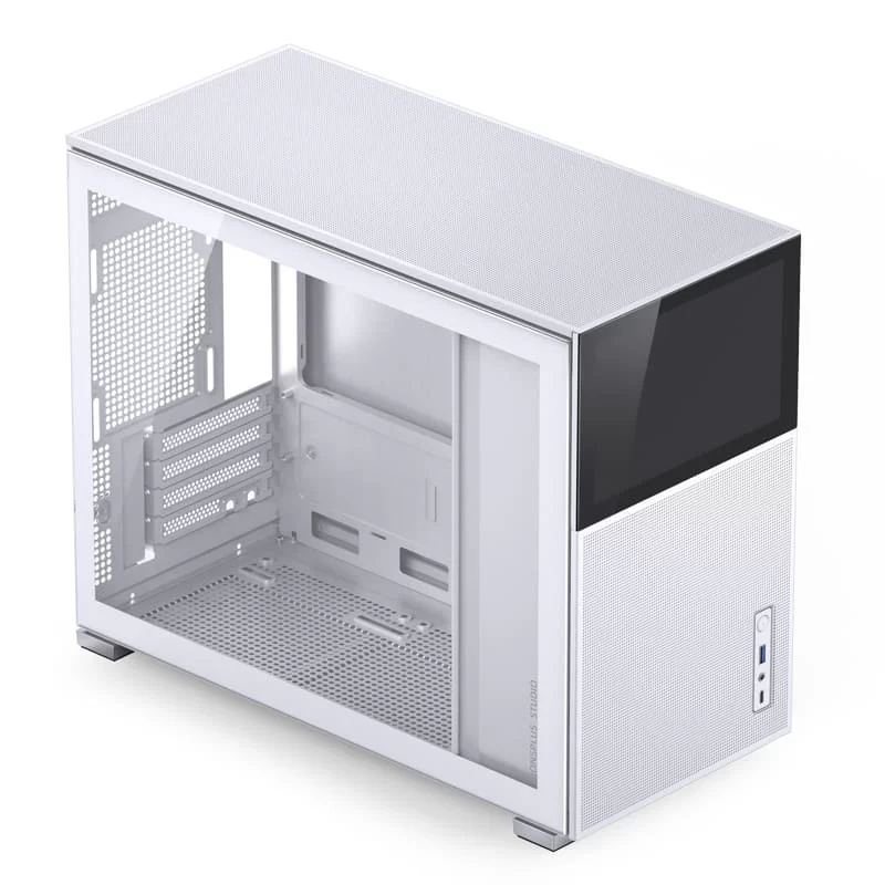 Jonsbo D31 MESH SCREEN White M-ATX Case - Sub HD-LCD Display 6 Jonsbo D31 MESH SCREEN White M-ATX Case - Sub HD-LCD Display - Ảnh 6