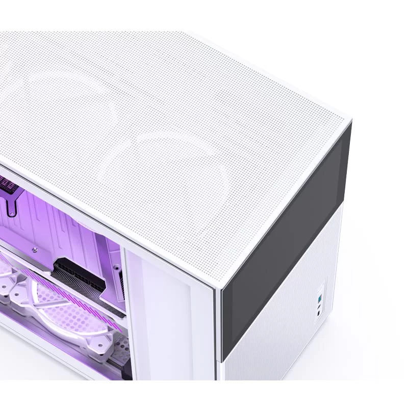 Jonsbo D31 MESH SCREEN White M-ATX Case - Sub HD-LCD Display 12 Jonsbo D31 MESH SCREEN White M-ATX Case - Sub HD-LCD Display - Ảnh 12