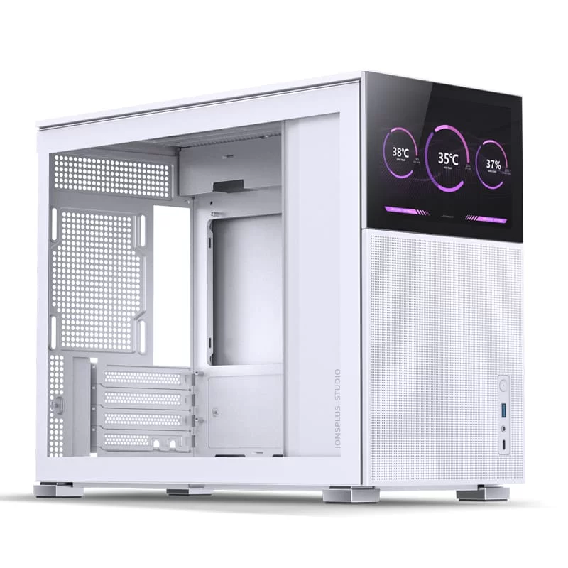 Jonsbo D31 MESH SCREEN White M-ATX Case - Sub HD-LCD Display 15 Jonsbo D31 MESH SCREEN White M-ATX Case - Sub HD-LCD Display - Ảnh 15