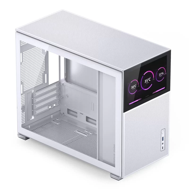 Jonsbo D31 MESH SCREEN White M-ATX Case - Sub HD-LCD Display 16 Jonsbo D31 MESH SCREEN White M-ATX Case - Sub HD-LCD Display - Ảnh 16