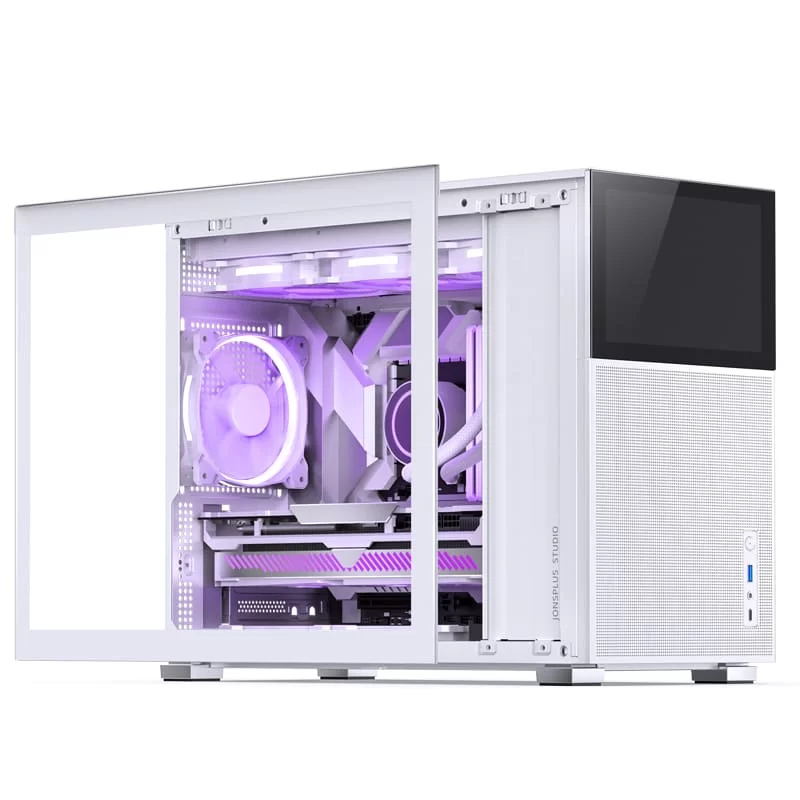 Jonsbo D31 MESH SCREEN White M-ATX Case - Sub HD-LCD Display 19 Jonsbo D31 MESH SCREEN White M-ATX Case - Sub HD-LCD Display - Ảnh 19