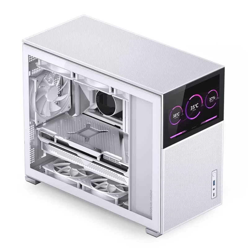 Jonsbo D31 MESH SCREEN White M-ATX Case - Sub HD-LCD Display 21 Jonsbo D31 MESH SCREEN White M-ATX Case - Sub HD-LCD Display - Ảnh 21