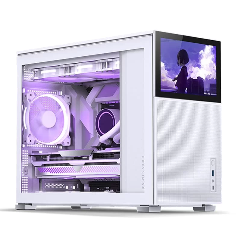 Jonsbo D31 MESH SCREEN White M-ATX Case - Sub HD-LCD Display 22 Jonsbo D31 MESH SCREEN White M-ATX Case - Sub HD-LCD Display - Ảnh 22
