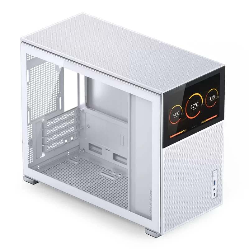 Jonsbo D31 MESH SCREEN White M-ATX Case - Sub HD-LCD Display 24 Jonsbo D31 MESH SCREEN White M-ATX Case - Sub HD-LCD Display - Ảnh 24