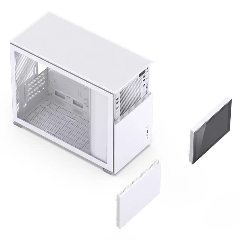 Jonsbo D31 STD SCREEN White M-ATX Case - Sub HD-LCD Display 22 Jonsbo D31 STD SCREEN White M-ATX Case - Sub HD-LCD Display - Ảnh 22