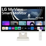 LG 25SR50F-W MyView Smart Monitor with webOS - 24.5 inch FHD (1920x1080), IPS 8ms (Typ.), HDR 10