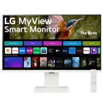 LG 32SR83U-W MyView Smart Monitor with webOS - 31.5 inch 4K UHD (3840 x 2160), IPS (3-side), DCI-P3 90%, 5ms, HDR 10