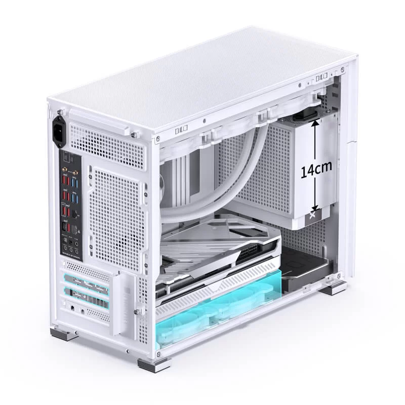Jonsbo D31 MESH SCREEN White M-ATX Case - Sub HD-LCD Display 34 Jonsbo D31 MESH SCREEN White M-ATX Case - Sub HD-LCD Display - Ảnh 34