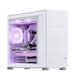 Jonsbo D41 MESH White ATX Mid Tower Case - Support GPU RTX 4090 + 360 AIO + ATX Power