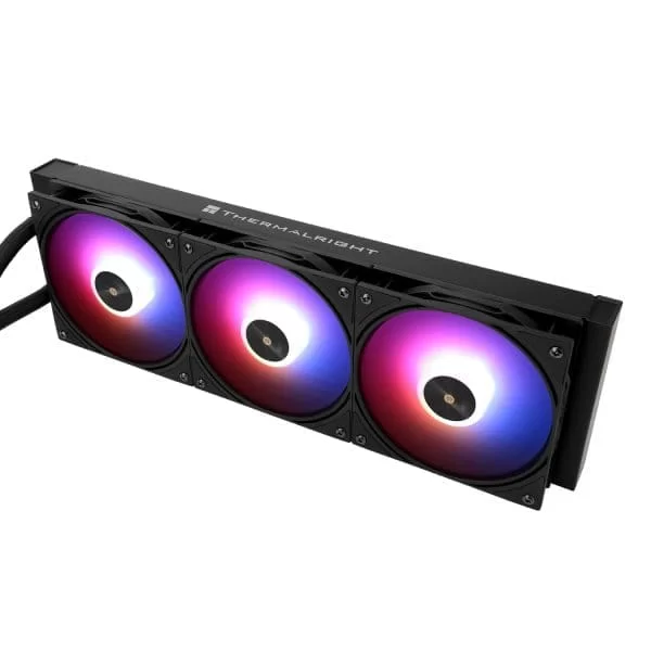 THERMALRIGHT Frozen Warframe Pro 360 ARGB Black AIO Liquid CPU Cooler - Black, 360mm Radiator, ARGB, AM5-LGA1700 compatible 5 THERMALRIGHT Frozen Warframe Pro 360 ARGB Black AIO Liquid CPU Cooler - Black, 360mm Radiator, ARGB, AM5-LGA1700 compatible - Ảnh 5