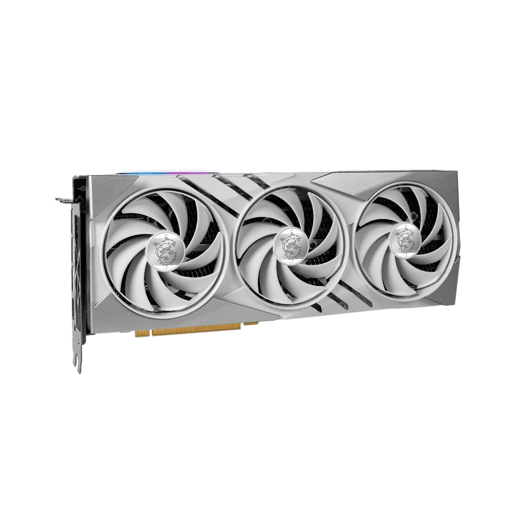MSI GeForce RTX 4070 SUPER 12G GAMING X SLIM WHITE Graphics Card 3 MSI GeForce RTX 4070 SUPER 12G GAMING X SLIM WHITE Graphics Card - Ảnh 3