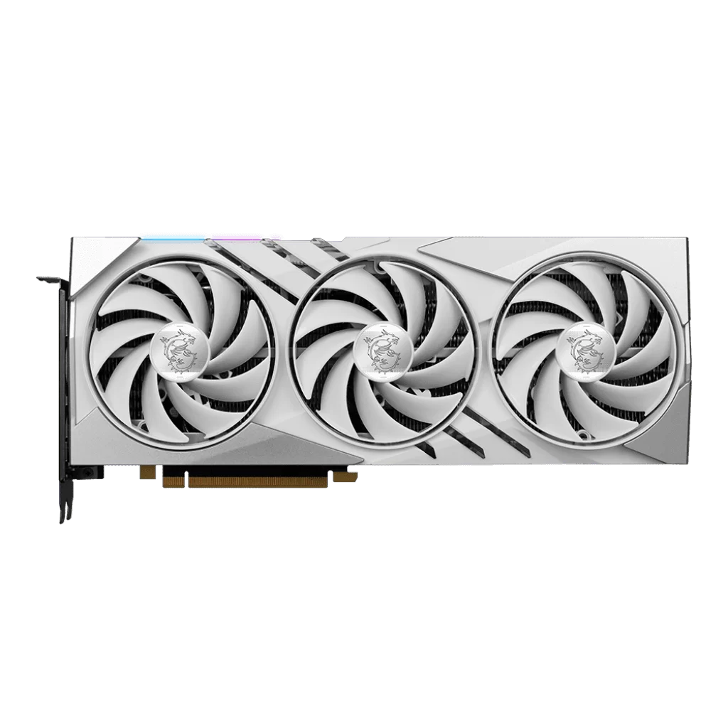 MSI GeForce RTX 4070Ti SUPER 16G GAMING X SLIM WHITE Graphics Card 2 MSI GeForce RTX 4070Ti SUPER 16G GAMING X SLIM WHITE Graphics Card - Ảnh 2