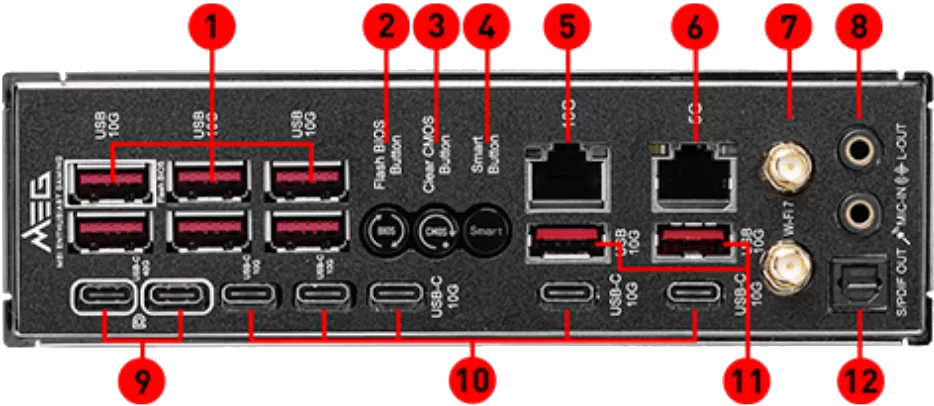 MSI mainboard feature 13