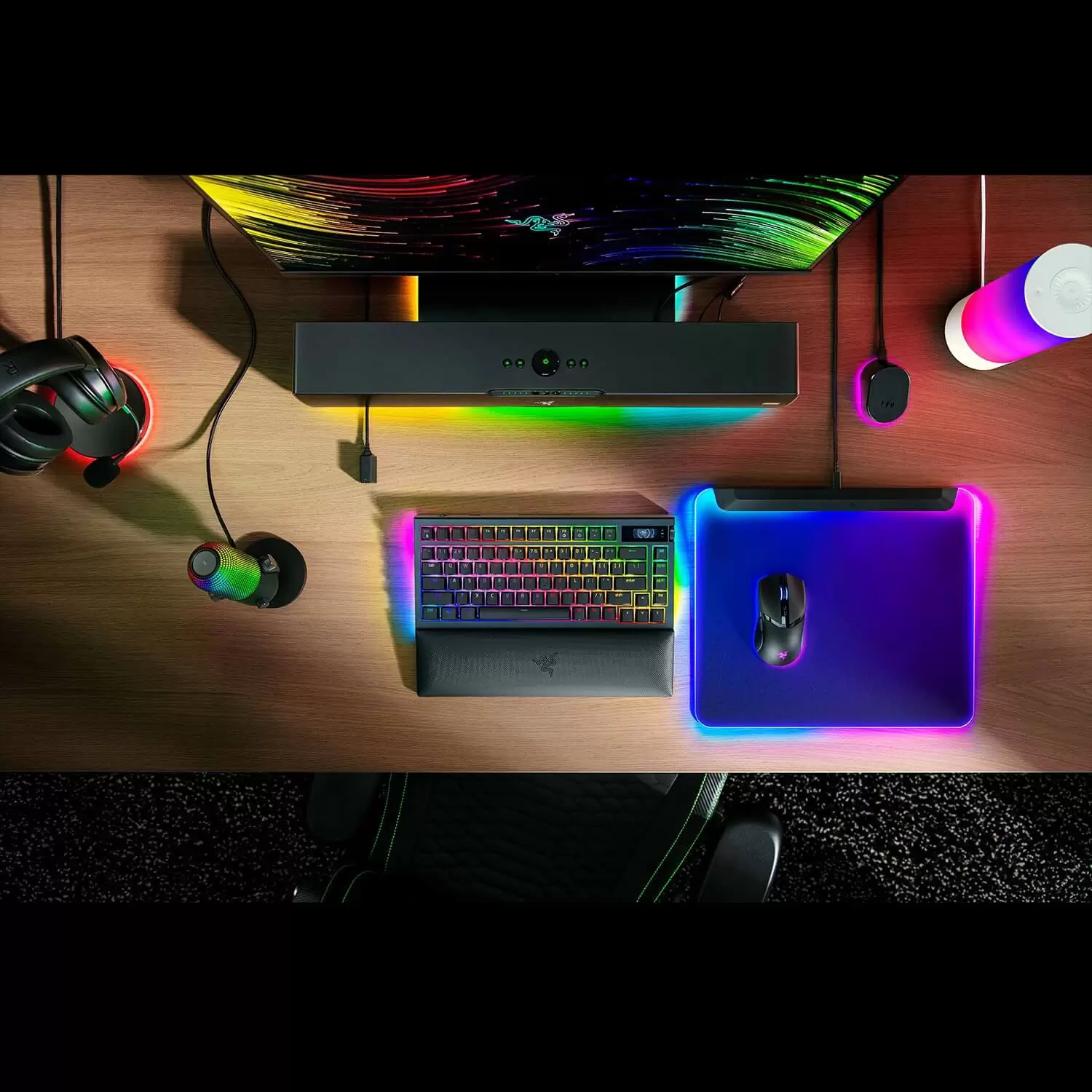 Razer BlackWidow V4 Pro 75% Wireless Gaming Mechanical Keyboard - OLED Display, Hot-swappable, True 4K Hz Wireless, Bluetooth 5.1, Razer™ Orange Tactile Switches Gen‑3 6 Razer BlackWidow V4 Pro 75% Wireless Gaming Mechanical Keyboard - OLED Display, Hot-swappable, True 4K Hz Wireless, Bluetooth 5.1, Razer™ Orange Tactile Switches Gen‑3 - Ảnh 6