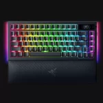 Razer BlackWidow V4 Pro 75% Wireless Gaming Mechanical Keyboard - OLED Display, Hot-swappable, True 4K Hz Wireless, Bluetooth 5.1, Razer™ Orange Tactile Switches Gen‑3