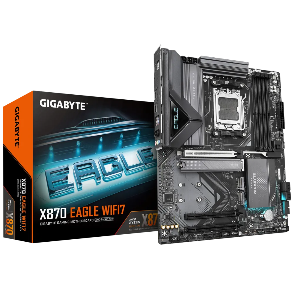 GIGABYTE X870 EAGLE WIFI7 Mainboard 1 GIGABYTE X870 EAGLE WIFI7 Mainboard