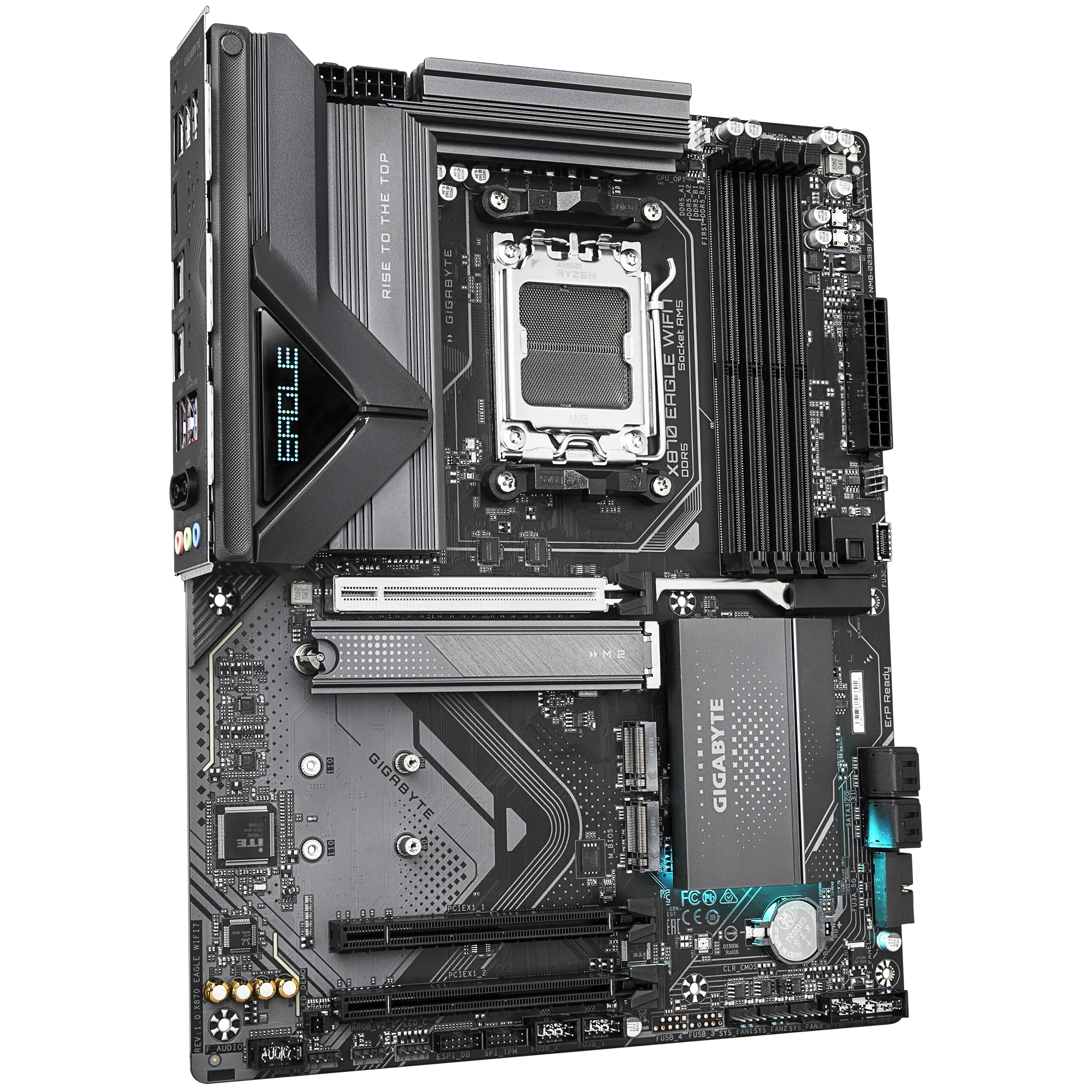 GIGABYTE X870 EAGLE WIFI7 Mainboard 4 GIGABYTE X870 EAGLE WIFI7 Mainboard - Ảnh 4