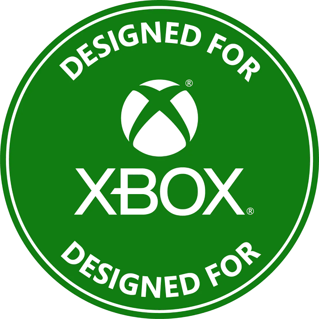 designed for xbox logo