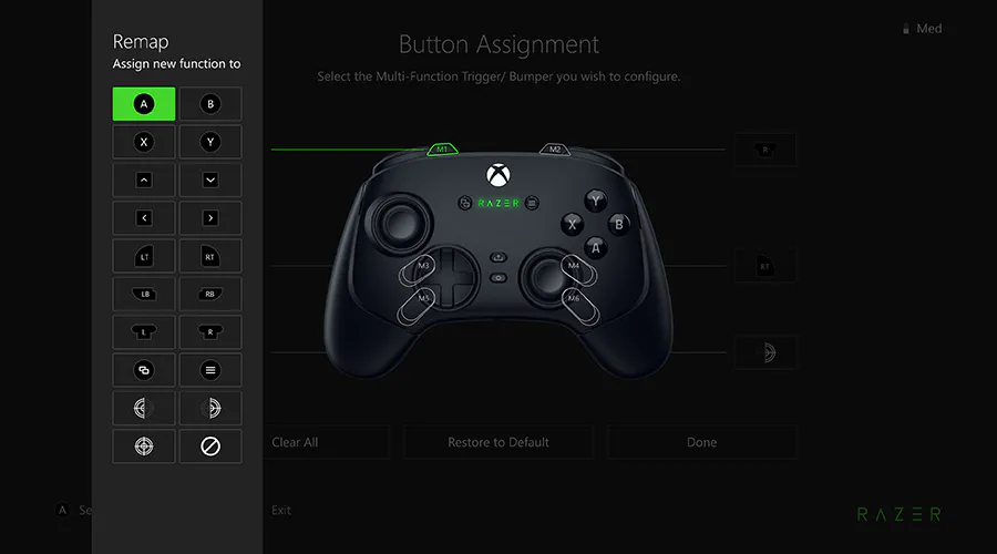 thumbstick customization