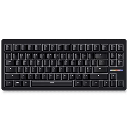 Wooting 80HE PCR Lekker V2 L60 switches Gaming Keyboard - LED bar, Rapid Trigger, True 8kHz Polling, Gasket Mounted, PC Plate, Screw-in Stabilizers 2 Wooting 80HE PCR Lekker V2 L60 switches Gaming Keyboard - LED bar, Rapid Trigger, True 8kHz Polling, Gasket Mounted, PC Plate, Screw-in Stabilizers - Ảnh 2