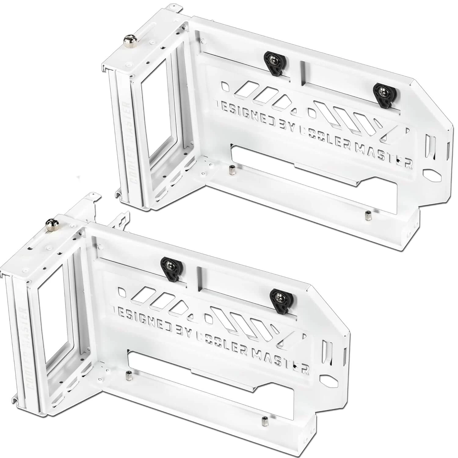 Cooler Master Universal Vertical Graphics Card Holder Kit V3 White - White, Premium Riser Cable PCI-E 4.0 x16-165mm 5 Cooler Master Universal Vertical Graphics Card Holder Kit V3 White - White, Premium Riser Cable PCI-E 4.0 x16-165mm - Ảnh 5