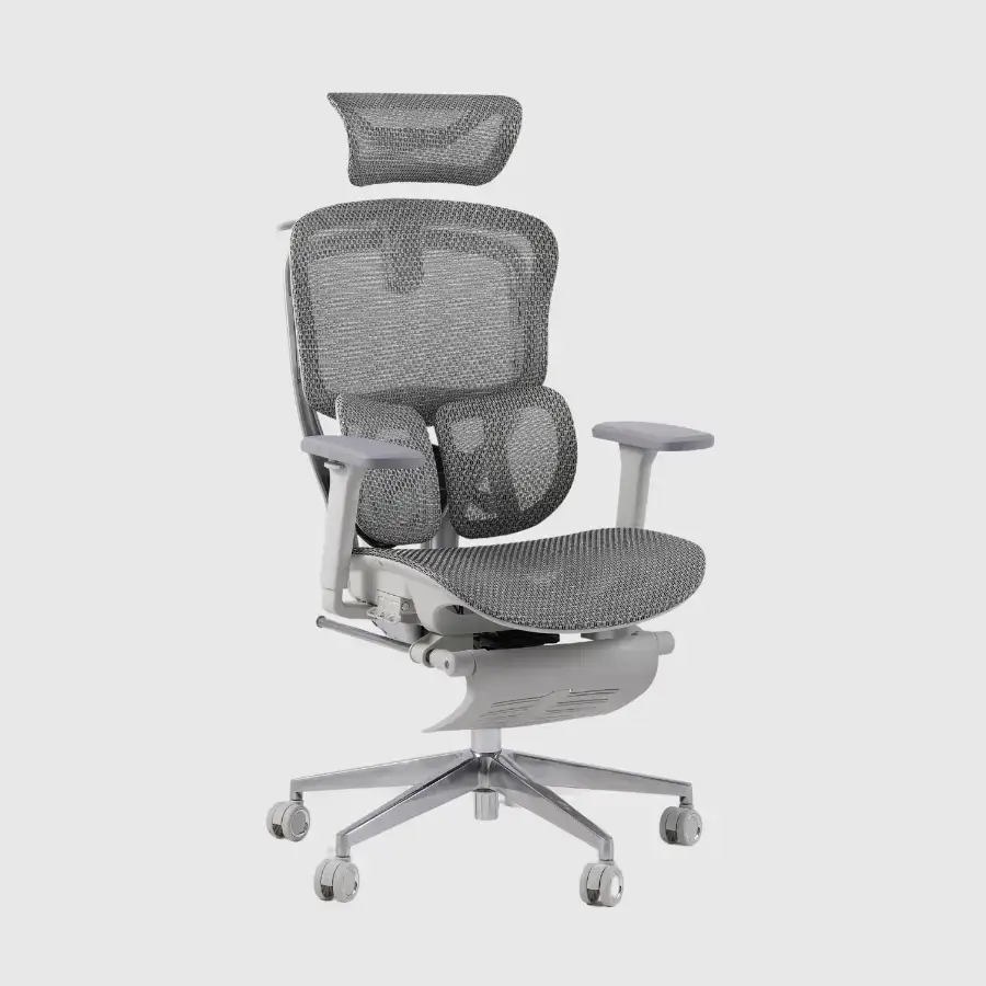 Gami Crom Carbon Edition Ergonomic Chair - màu Metal, tựa cổ HeadFlex 8D, tựa lưng Butterfit 2D, Multi Button, tay ghế 360 độ, lưới solidmesh USA 3 Gami Crom Carbon Edition Ergonomic Chair - màu Metal, tựa cổ HeadFlex 8D, tựa lưng Butterfit 2D, Multi Button, tay ghế 360 độ, lưới solidmesh USA - Ảnh 3