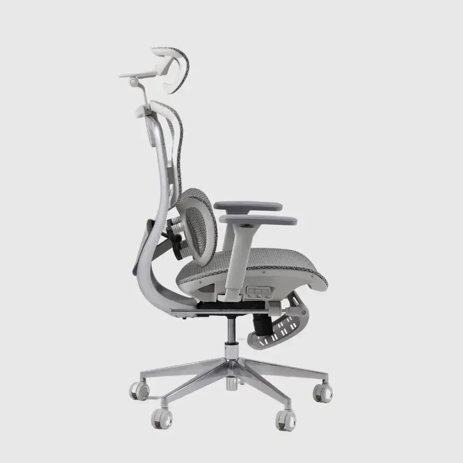 Gami Crom Carbon Edition Ergonomic Chair - màu Metal, tựa cổ HeadFlex 8D, tựa lưng Butterfit 2D, Multi Button, tay ghế 360 độ, lưới solidmesh USA 5 Gami Crom Carbon Edition Ergonomic Chair - màu Metal, tựa cổ HeadFlex 8D, tựa lưng Butterfit 2D, Multi Button, tay ghế 360 độ, lưới solidmesh USA - Ảnh 5
