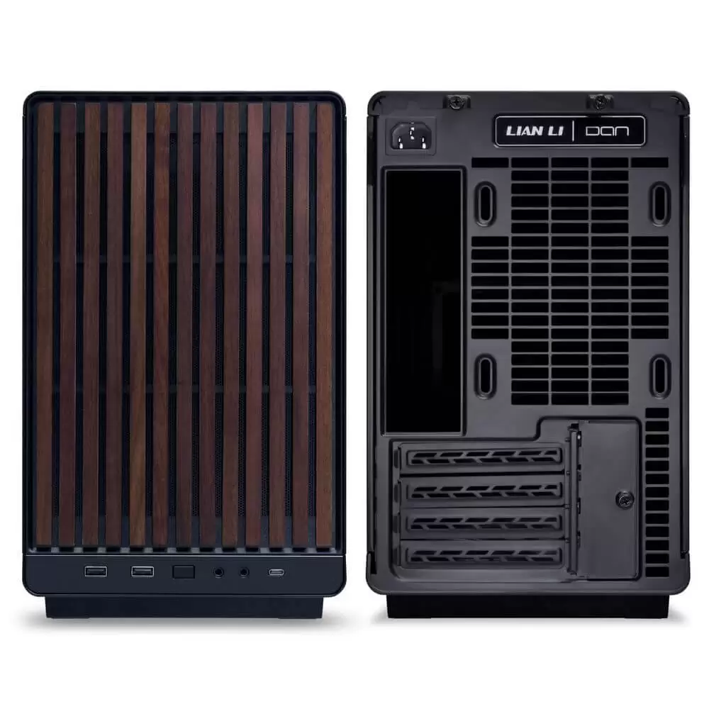 Lian Li DAN A3-mATX - Wood Front & Side Tempered Glass Panel Edition, M-ATX Case 8 Lian Li DAN A3-mATX - Wood Front & Side Tempered Glass Panel Edition, M-ATX Case - Ảnh 8