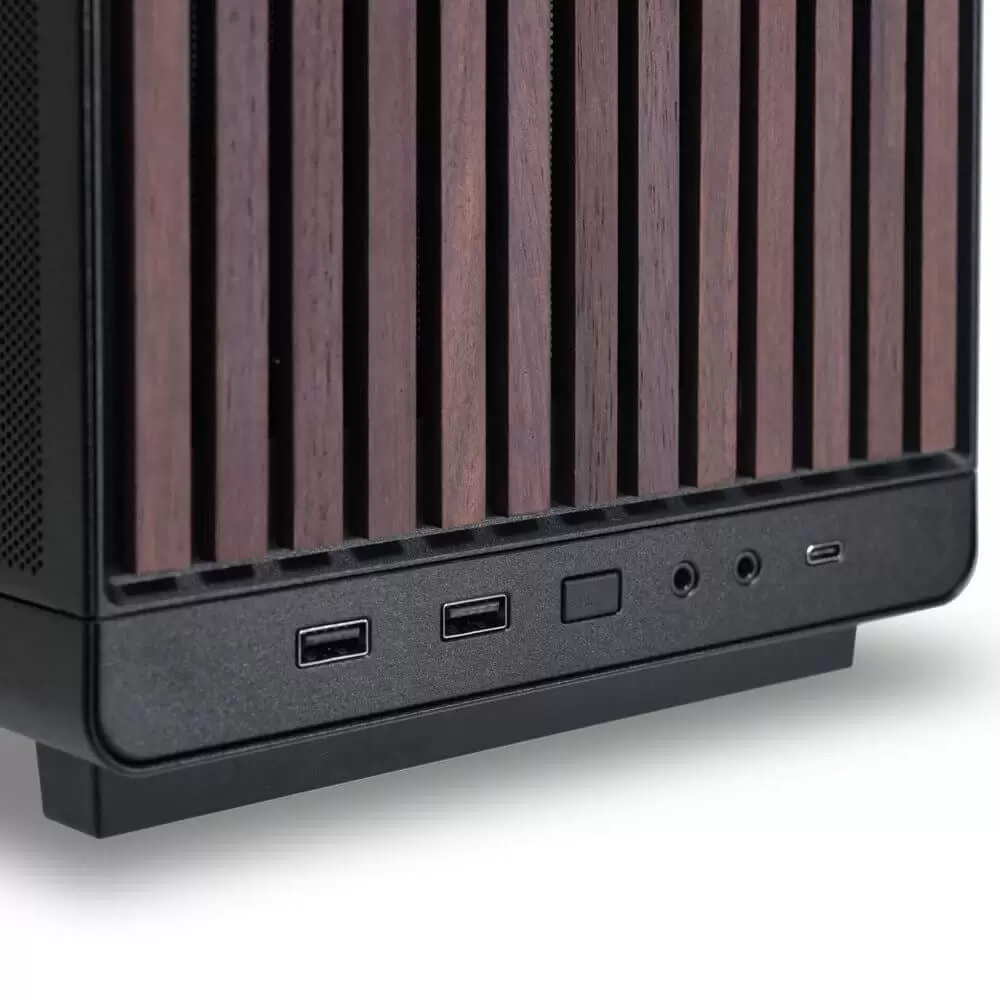Lian Li DAN A3-mATX - Wood Front & Side Tempered Glass Panel Edition, M-ATX Case 3 Lian Li DAN A3-mATX - Wood Front & Side Tempered Glass Panel Edition, M-ATX Case - Ảnh 3