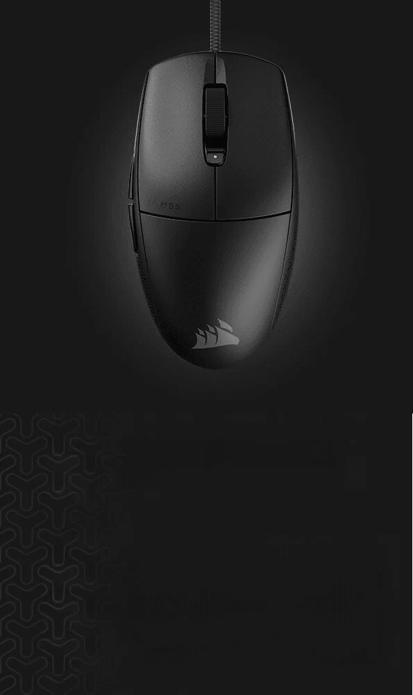 M55 WIRED LIGHTWEIGHT GAMING MOUSE mb 2