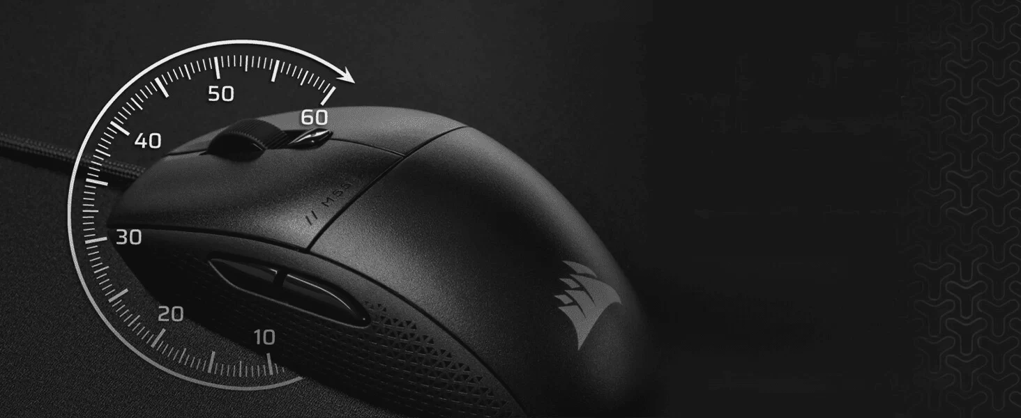 M55 WIRED LIGHTWEIGHT GAMING MOUSE pc 6