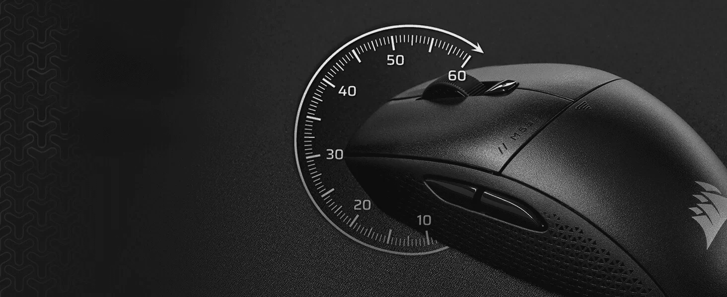 M55 WL LIGHTWEIGHT GAMING MOUSE PC 6