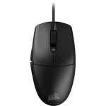 CORSAIR M55 Wired Lightweight Gaming Mouse - Black, 16000 DPI, Six Programmable Buttons, Textured Side Grips