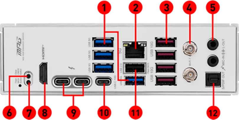 MPG Z890 EDGE TI WIFI connection