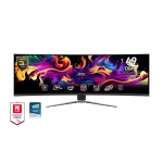 MSI MPG 491CQP QD-OLED Curve 1800R Gaming Monitor - 49" 32:9 DQHD (5120 x 1440) 144Hz 0.03ms (GTG), HDR 400