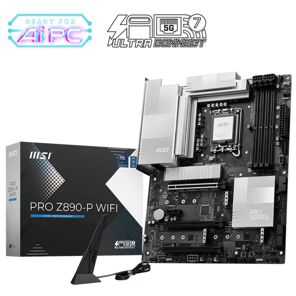 MSI PRO Z890-P WIFI Mainboard 1 MSI PRO Z890-P WIFI Mainboard