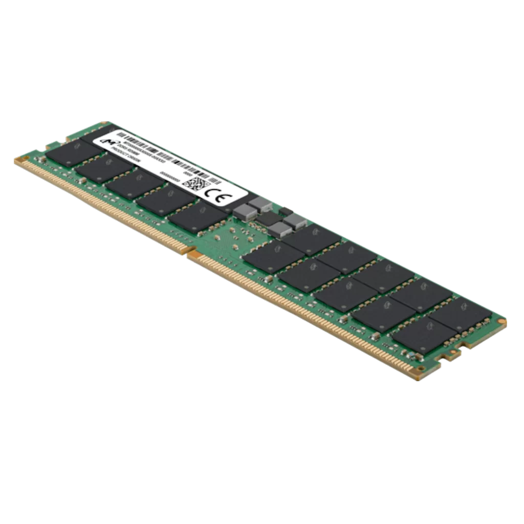 MICRON 64GB (1x64GB) 5600MHz CL46 2Rx4 16Gbit DDR5 ECC R-DIMM Memory Kit - non heatsink, 2Rx4 16Gbit (MTC40F2046S1RC56BD1R) 2 MICRON 64GB (1x64GB) 5600MHz CL46 2Rx4 16Gbit DDR5 ECC R-DIMM Memory Kit - non heatsink, 2Rx4 16Gbit (MTC40F2046S1RC56BD1R) - Ảnh 2